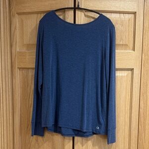 GAP Deep Blue Long Sleeve Tee